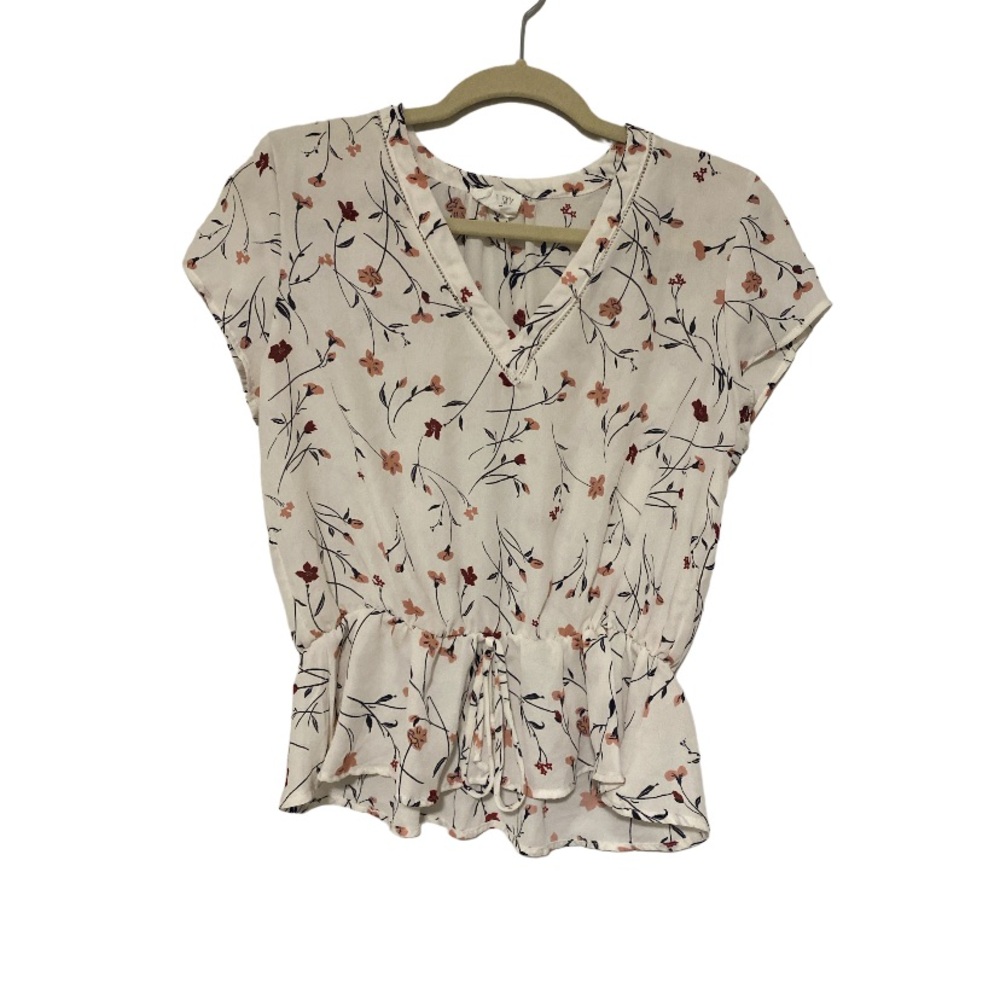 Sienna Sky Cream Floral Blouse